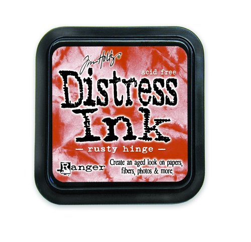 Ranger 431545 Tim Holtz Distress Ink Pad, Rusty Hinge, 7.5 x 7.5 x 32 cm, Kunststoff von Ranger