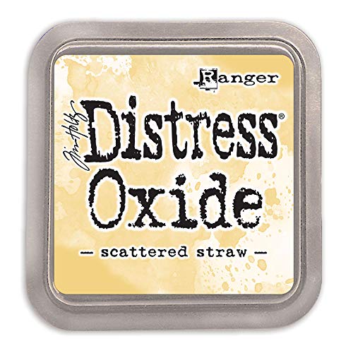 Ranger 554293 Tim Holtz Distress Oxide Stempelkissen Scattered Straw, Grün, 7, 6 x 7, 6 cm von Vaessen Creative