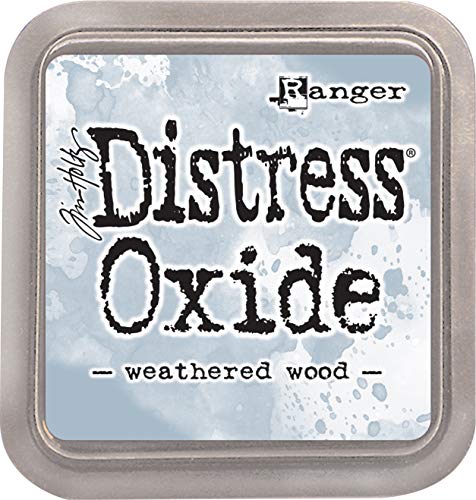 Ranger 554297 Reinker Brushed Corduroy Tim Holtz Distress Oxides Weathered Wood, Braun, 7, 6 x 7, 6 cm von Ranger