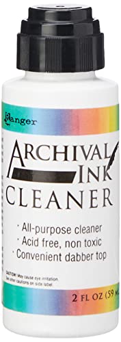 Ranger Archival Ink Reiniger, Synthetisches Material, 3,6 x 3,6 x 10 cm von Ranger