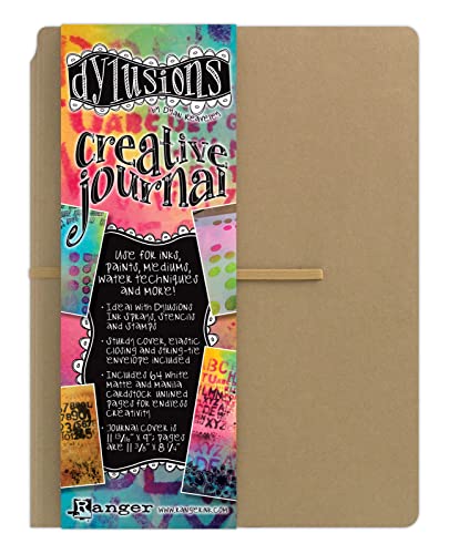 Ranger Dylusions Creative Journal, Paper, braun, 30 x 22.9 x 2.5 cm von Ranger