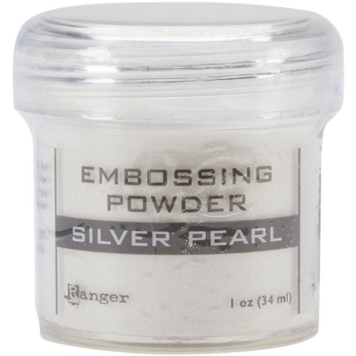 Ranger Embossing-Pulver, 18 g, Silver Pearl von Ranger
