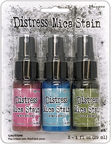 Ranger TSCK78241 Distress Holiday Mica-Flecken-Set, multi, Einheitsgröße von Ranger