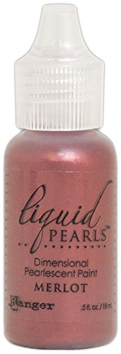 RANGER Liquid Pearls Merlot Red, Synthetisches Matrial, rot, 0.5-Ounce von RANGER