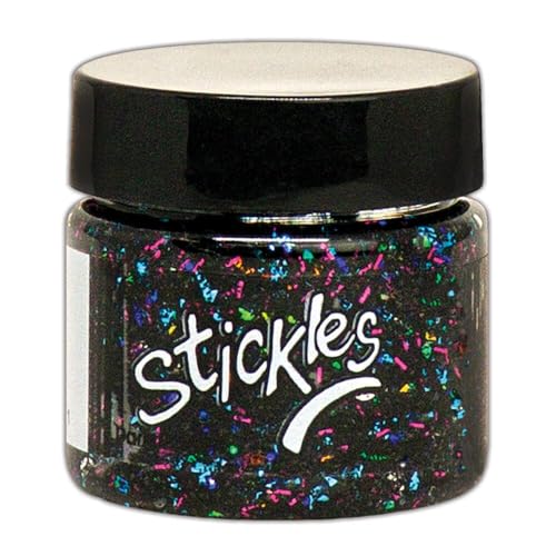 Ranger 617035 Stickles Glitter Gels – Dark Matter, Dunkle Materie, 1 oz jar von Ranger