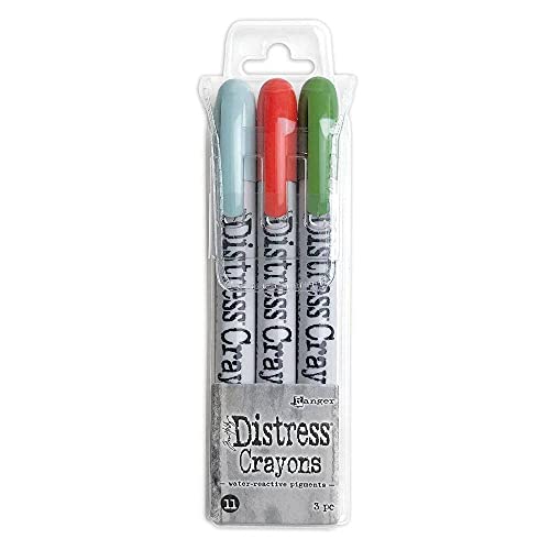 Ranger TDBK76407 Tim Holtz Distress Buntstift-Set 11, Holz, verschieden, 1 count (Pack of 1) von Ranger