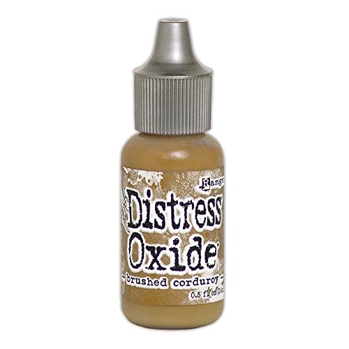 Ranger TDR56980 Tim Holtz Distress Oxides Reinkers Brushed Corduroy, blau, 7,6 x 2,5 cm von Vaessen Creative