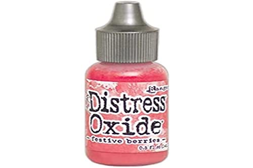 Ranger TDR57055 Tim Holtz Distress Oxides Reinkers Festive Berries, 14 ml von Ranger