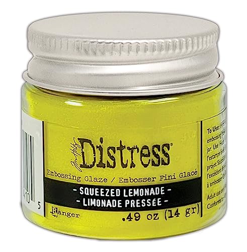 Ranger Tim Holtz Distress Embossing Glaze Squeezed Lemonade von Ranger