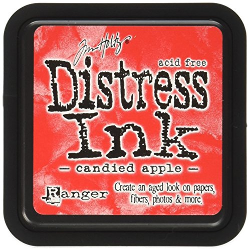 Ranger TIM43287 Tim Holtz Distress Ink Pad, Kunststoff, Candied Apple, 7.5 x 7.5 x 61 cm von Ranger