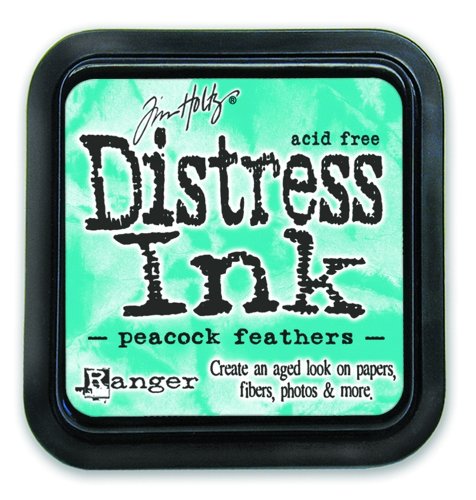 Ranger Tim Holtz Distress Ink Pad, Kunststoff, Peacock Feathers, 7.5 x 7.5 x 44 cm Ranger Tim Holtz Distress Ink Pad, Kunststoff, Peacock Feathers, 7.5 x 7.5 x 44 cm von Tim Holtz