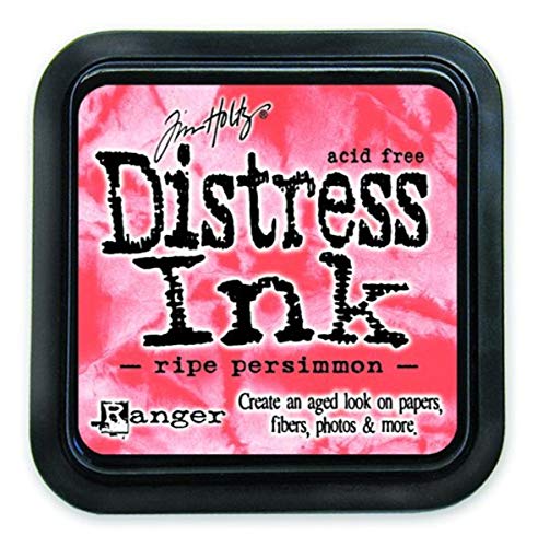 Ranger Tim Holtz Distress Ink Pad, Kunststoff, Ripe Persimmon, 7.5 x 7.5 x 39 cm von Ranger