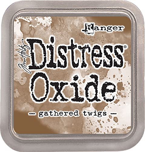 Ranger Tim Holtz Distress Oxide Gathered Twigs, Kunststoff, braun, 7,5 x 7,5 x 1,9 cm von Ranger