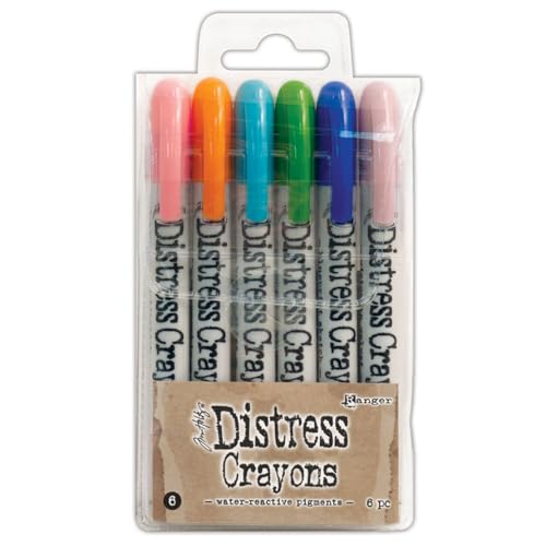 Tim Holtz Distress Buntstifte Set 6 von Ranger