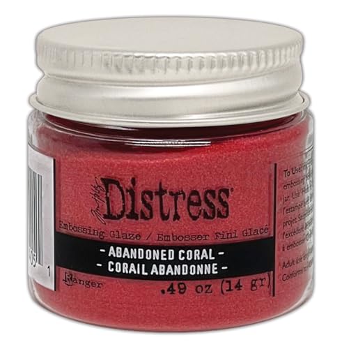 Ranger Tim Holtz Distress Embossing Glaze Abandoned Coral von Ranger