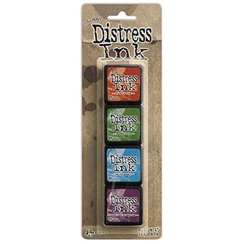 Tim Holtz Distress Mini Ink Kits, 4er Kit von Ranger