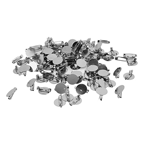 Rankomu Broschen-Verschlüsse, Metall-Broschen-Verschlüsse, 100 Stück, blanko, für Schmuckherstellung, 20 mm, stabiles, einfaches Design. von Rankomu