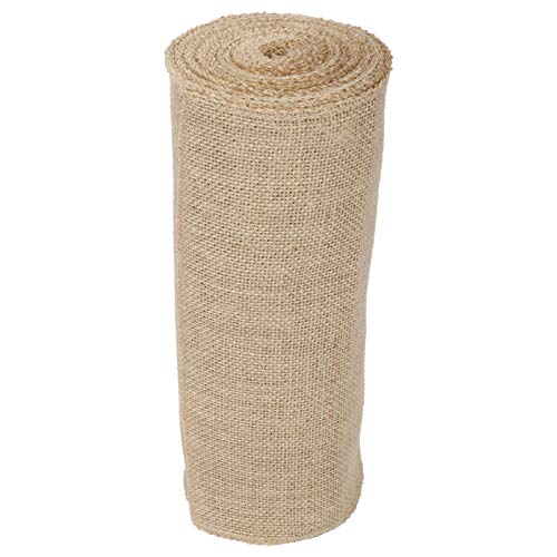 Rankomu DIY Jute-Rolle, Jute-Band, 10 Meter, 30 cm, handgefertigter Bastelstoff für Hochzeiten von Rankomu