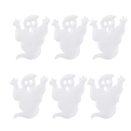 Rankomu Halloween Geist Konfetti Halloween Geist Konfetti, 30 Stück Vlies Party Dekoration, 5cm x 5cm Halloween Zubehör für Urlaub Ornamente von Rankomu