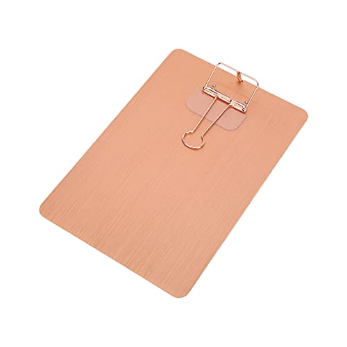 Rankomu Schreibtafel Clipboard Ordner Metall Schreibklemmbrett mit Anti-Behandlung, Büro- und Schulbedarf, praktisches Zeichenbrett, 22,9 x 31,8 cm, strapazierfähig, Silber von Rankomu