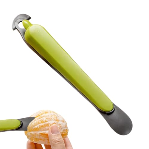 Schäler Orangenschäler Orange Schäler Zirtrusfrüchteschäler Apfelsine Multifunctional Kitchen Fruit Peeling Tool, Zitrus Zitronen Werkzeug Aus Schäler, Orangen-Zitrusschäler Zestenschneider 18,5CM von Ranley