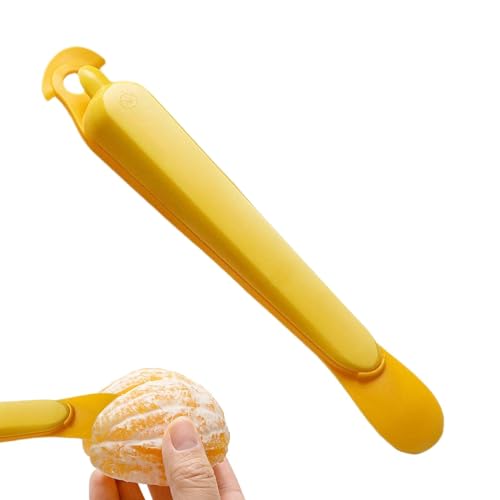 Schäler Orangenschäler Orange Schäler Zirtrusfrüchteschäler Apfelsine Multifunctional Kitchen Fruit Peeling Tool, Zitrus Zitronen Werkzeug Aus Schäler, Orangen-Zitrusschäler Zestenschneider 18,5CM von Ranley