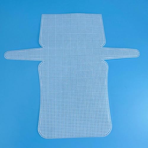 Plastic Mesh Canvas Sheets DIY Crafting Purse Bag Accessories Hand for Cross Woven Mesh Sheets Bag Making Supplie Plastic Mesh Canvas Sheets for Crafts Embroidery von Ranuw
