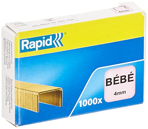 Rapid 11974600 Heftklammer (Bebe verkupfert) 1000 Stück von Rapid