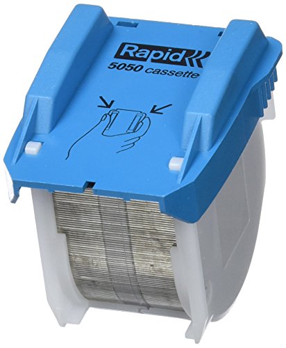 Rapid 20993501 Heftklammer-Kassette 5050, für elektrisches Heftgerät 5050e, 3x5000 Stück von Rapid
