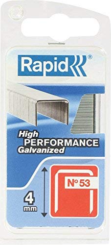 Rapid Heftklammern 53/4 HIGH PERFORMANCE, verzinkt, Menge: 1600 (Neu) von Rapid