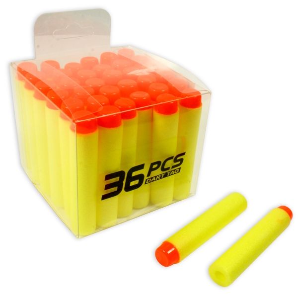 Softair Munition 36 Pfeile für Soft-Spielzeugpistolen, je 6,6 cm von Rasehorn.com