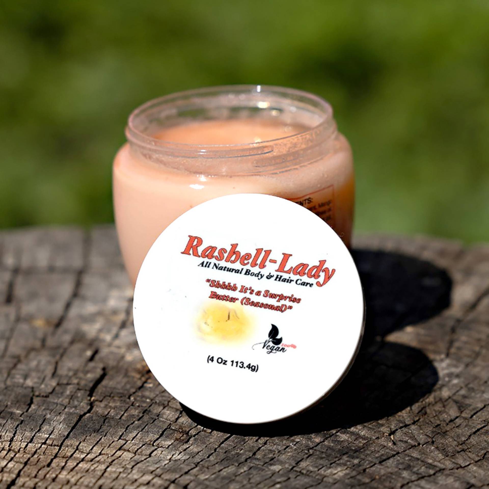 Rashell-Lady Es All Natural Body & Haarpflege, Vegan, Shhh Surprise Butter von RashellLadyButters