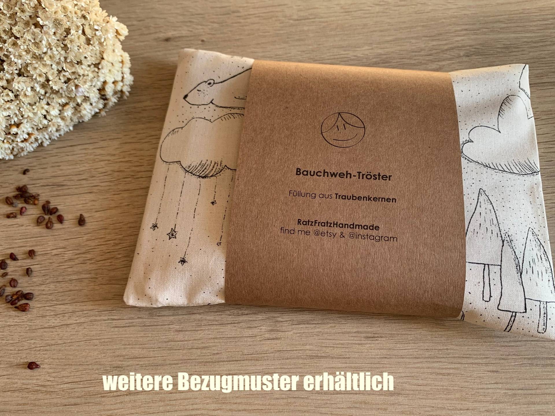 Wärmekissen Baby Kind Körnerkissen Traubenkernkissen Dinkelkissen von RatzFratzHandmade