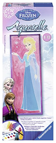 Ravensburger 28741 Malen nach Zahlen, Frozen, ELSA Aquarelle, 9 x 24 cm von Ravensburger