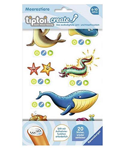 Ravensburger tiptoi Create Sticker Meerestiere von Ravensburger