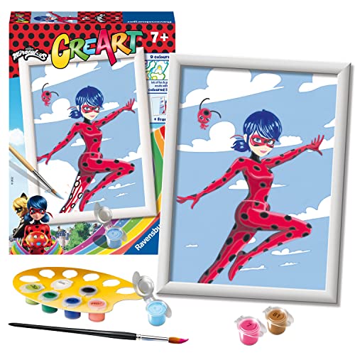 Ravensburger CreArt Serie E Miraculous, Malen ab 7 Jahren, mehrfarbig, 201327 von Ravensburger