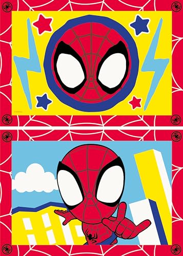 Ravensburger CreArt 23949 - Spidey - Malen nach Zahlen Spiderman für Kinder 5-7 Jahre von Ravensburger