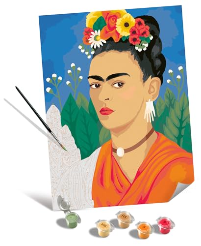 Ravensburger CreArt - Malen nach Zahlen 25525 - Frida Kahlo - ab 14 Jahren - Malen auf Leinwand von Ravensburger