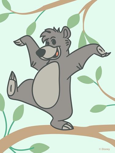 Ravensburger CreArt 25900 - Baloo - Disney Malen nach Zahlen Erwachsene, DIY Malset mit Pinsel und Acrylfarben, Geschenk für Schwangere oder zur Geburt, Malen für Erwachsene Ravensburger CreArt 25900 - Baloo - Disney Malen nach Zahlen Erwachsene, DIY Malset mit Pinsel und Acrylfarben, Geschenk für Schwangere oder zur Geburt, Malen für Erwachsene von Ravensburger