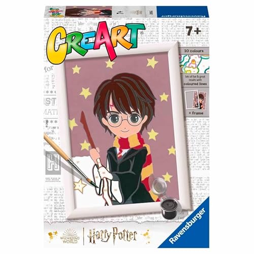 Ravensburger CreArt Harry Potter Paint By Numbers for Children - Painting Arts and Crafts Kits for Ages 7 Years Up - Christmas Gifts von Ravensburger