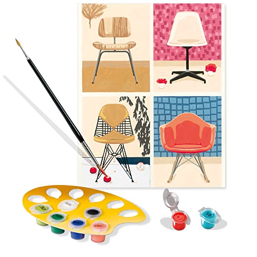 Ravensburger CreArt - Malen nach Zahlen 20153 - Eames: Take a Seat - ab 12 Jahren von Ravensburger