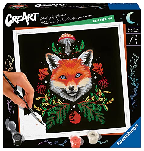 Ravensburger CreArt - Malen nach Zahlen 23511 - Pixie Cold: Fuchs - ab 12 Jahren von Ravensburger