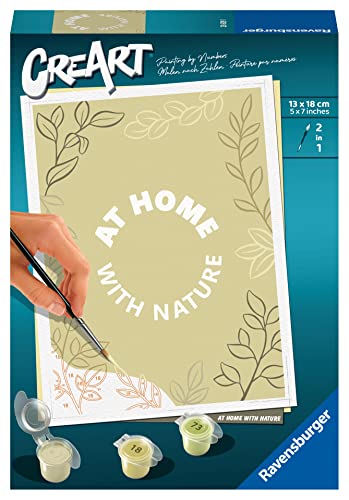 Ravensburger CreArt - Malen nach Zahlen 23609 - At home with Nature - ab 12 Jahren von Ravensburger