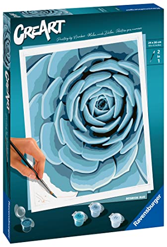 Ravensburger CreArt - Malen nach Zahlen 23610 - Botanical Blue - ab 12 Jahren von Ravensburger