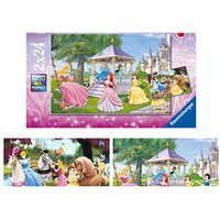 Ravensburger Disney Zauberhafte Prinzessinnen Puzzle, 2 x 24 Teile von Ravensburger