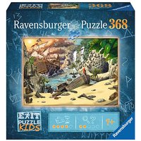 Ravensburger EXIT PUZZLE KIDS Das Piratenabenteuer Puzzle, 368 Teile von Ravensburger