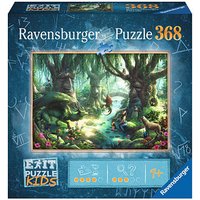 Ravensburger EXIT PUZZLE KIDS Der magische Wald Puzzle, 368 Teile von Ravensburger