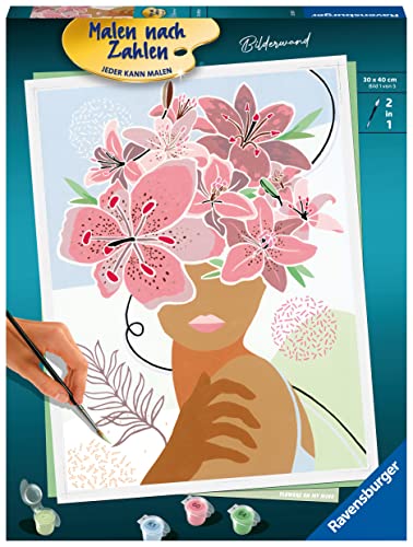 Ravensburger Malen nach Zahlen 20235 – Flowers on My Mind – ab 12 Jahren von Ravensburger