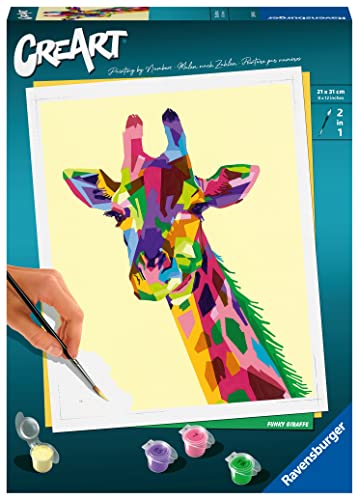 Ravensburger CreArt - Malen nach Zahlen 28993 - Funky Giraffe - ab 12 Jahren von Ravensburger