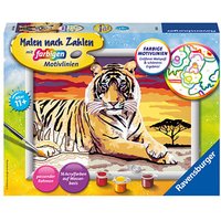 Ravensburger Malen-nach-Zahlen Majestätischer Tiger mehrfarbig von Ravensburger